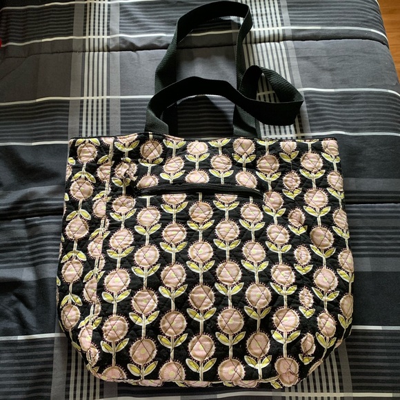 Boca-bag Reversible Open Top Tote 17x14” Bag - Picture 3 of 8